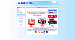 Desktop Screenshot of budget-furniture-manchester.co.uk